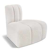 Arc Cream Boucle Fabric Reverse Corner