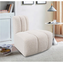 Arc Cream Boucle Fabric Reverse Corner