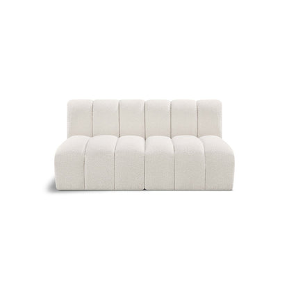 Arc Cream Boucle Fabric Modular Sofa