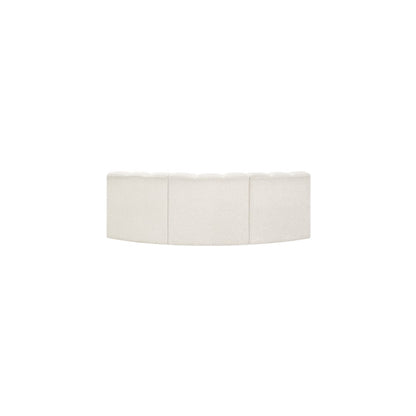 Arc Cream Boucle Fabric Modular Sofa