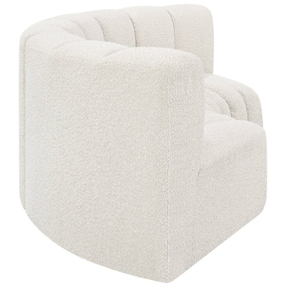 Arc Cream Boucle Fabric Modular Sofa