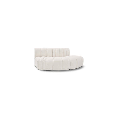 Arc Cream Boucle Fabric Modular Sofa