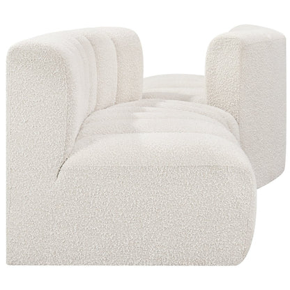 Arc Cream Boucle Fabric Modular Sofa