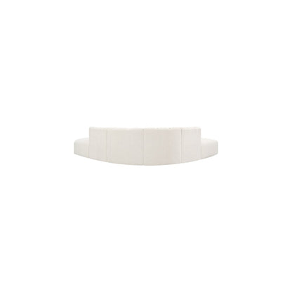Arc Cream Boucle Fabric Modular Sofa