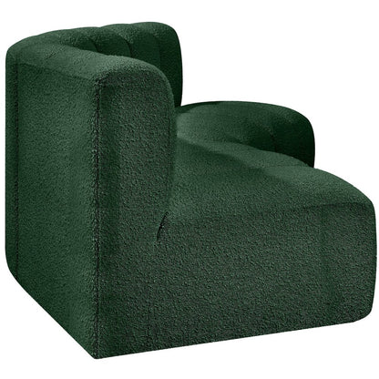 Arc Green Boucle Fabric Modular Sofa