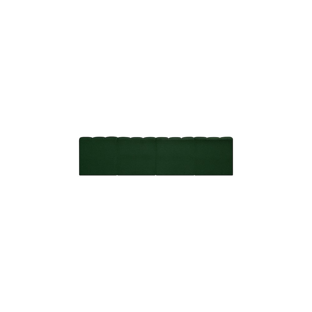 Arc Green Boucle Fabric Modular Sofa
