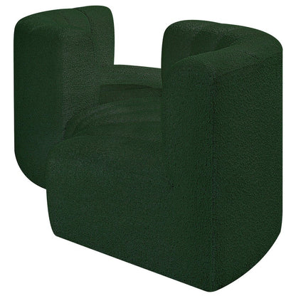 Arc Green Boucle Fabric Modular Sofa