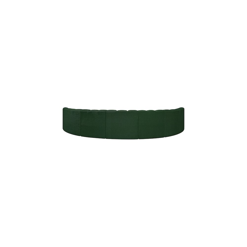 Arc Green Boucle Fabric Modular Sofa
