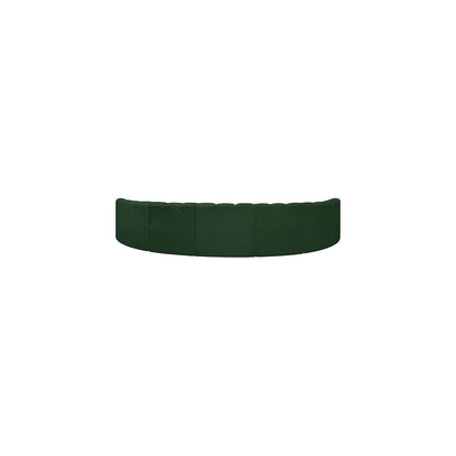 Arc Green Boucle Fabric Modular Sofa