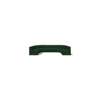 Arc Green Boucle Fabric Modular Sofa