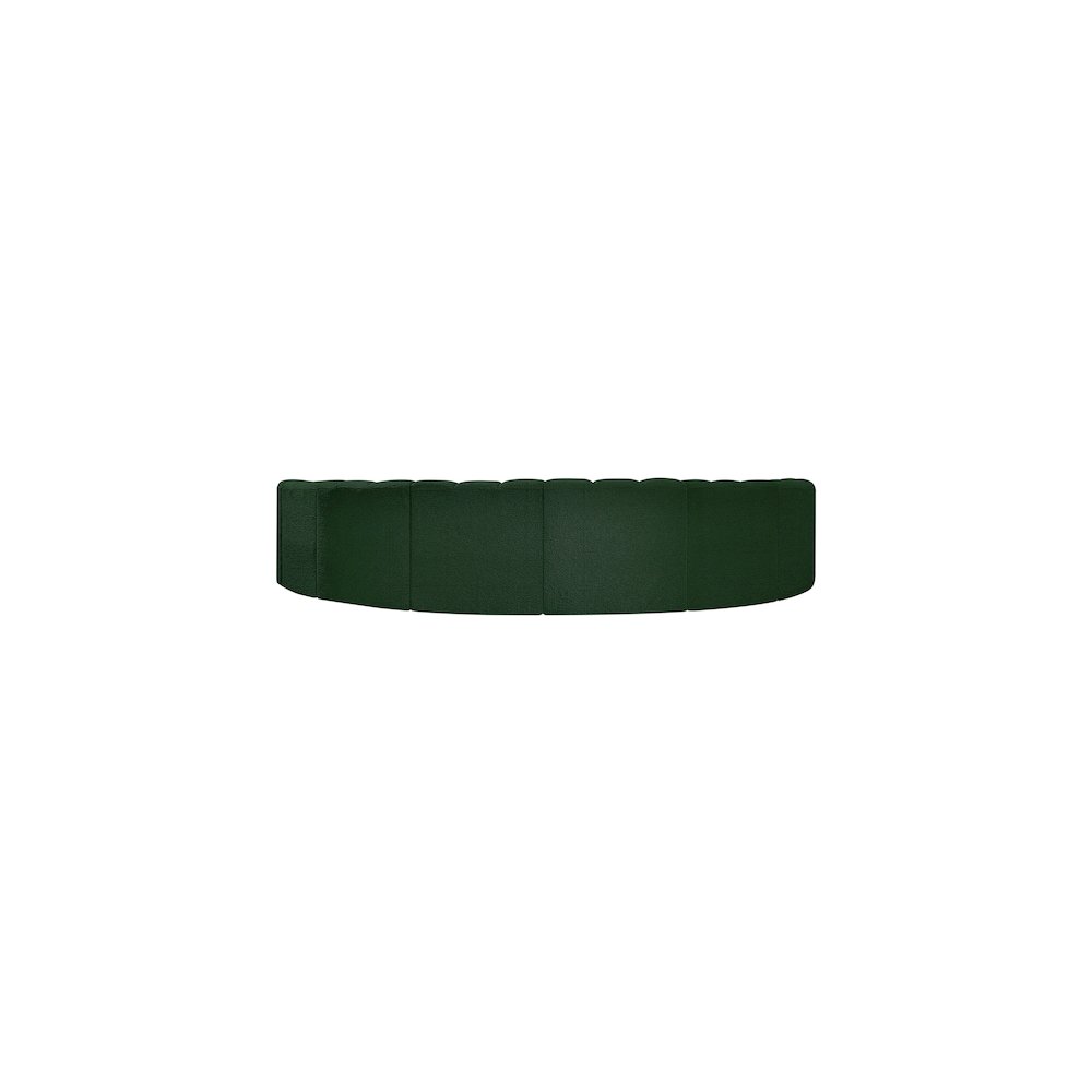 Arc Green Boucle Fabric Modular Sofa