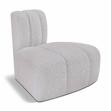 Arc Grey Boucle Fabric Reverse Corner