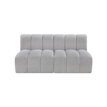 Arc Grey Boucle Fabric Modular Sofa