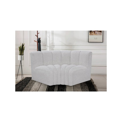 Arc Grey Boucle Fabric Modular Sofa