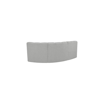 Arc Grey Boucle Fabric Modular Sofa