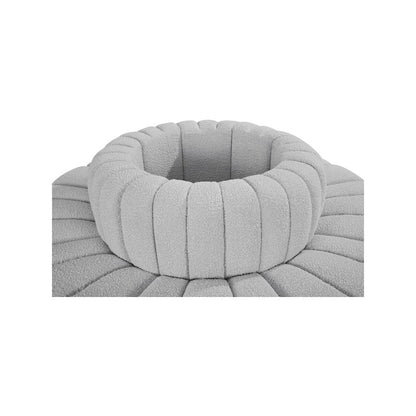 Arc Grey Boucle Fabric Modular Sofa
