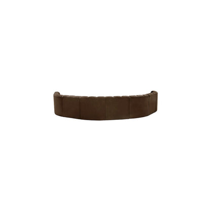 Arc Brown Velvet Modular Sofa