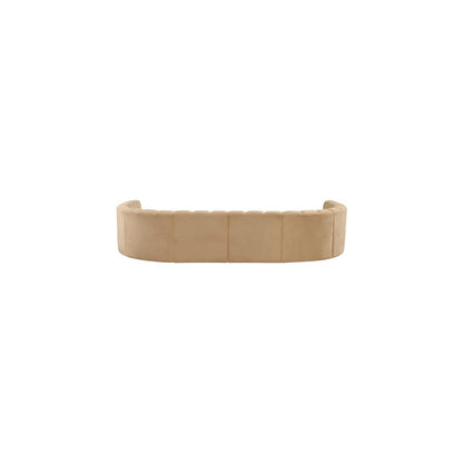 Arc Camel Velvet Modular Sofa