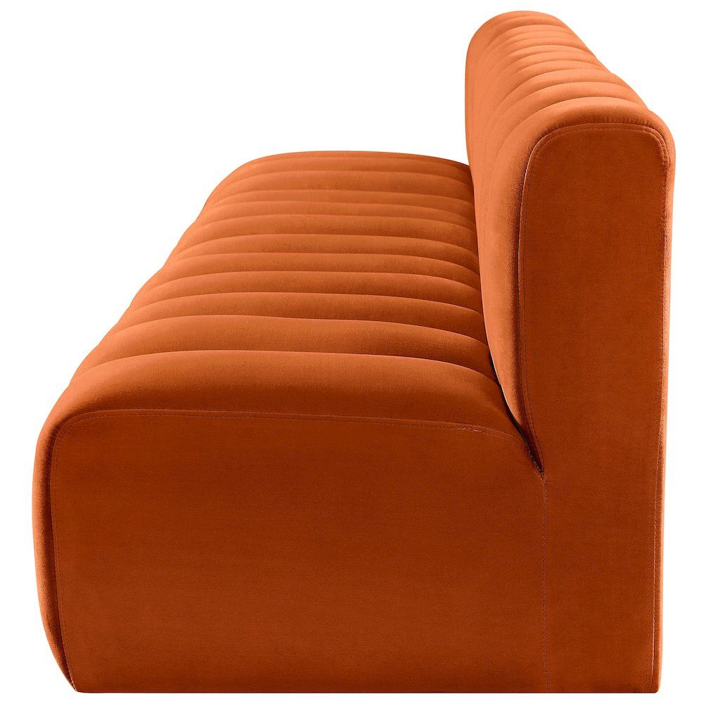 Arc Cognac Velvet Modular Sofa
