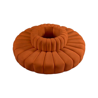 Arc Cognac Velvet Modular Sofa