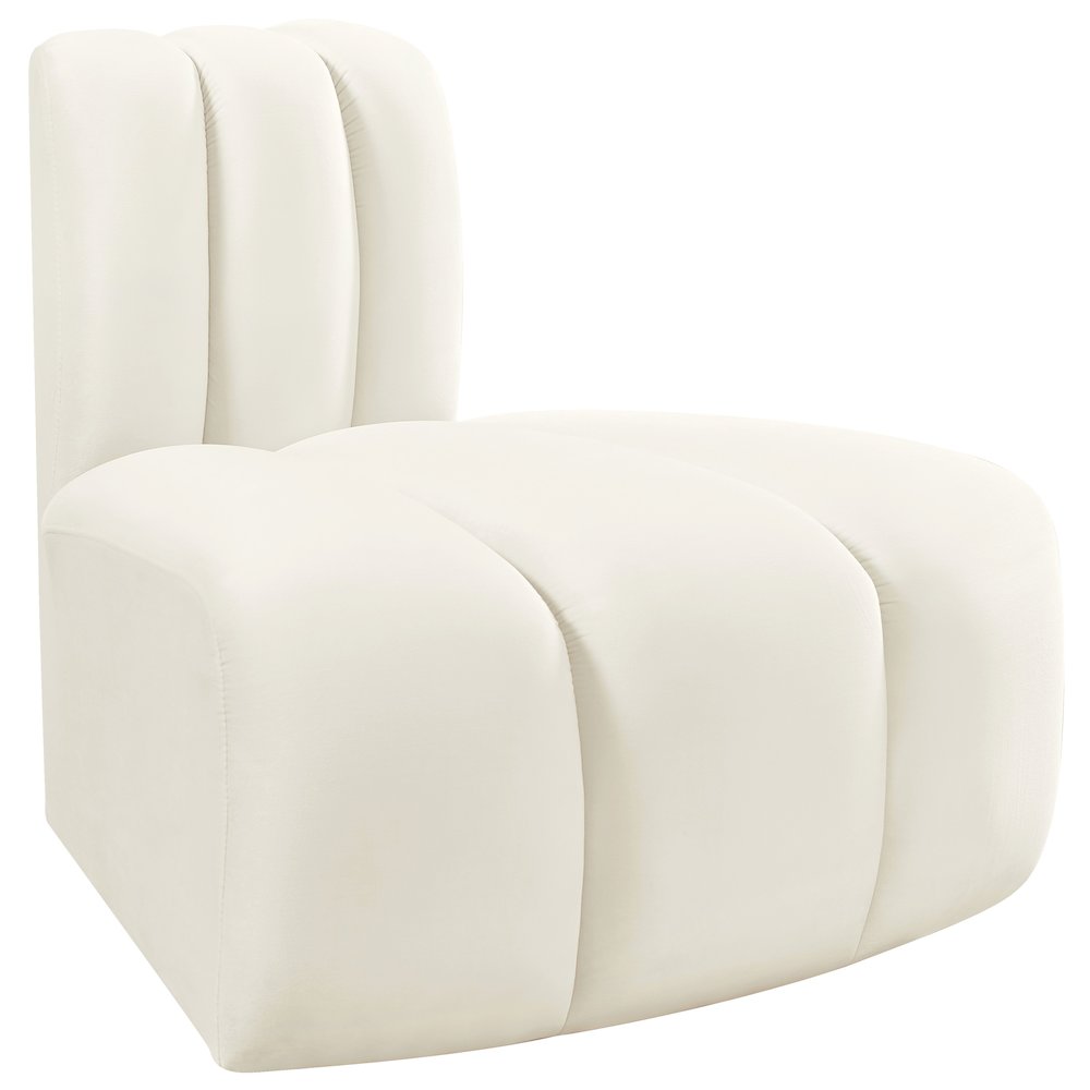 Arc Cream Velvet Reverse Corner