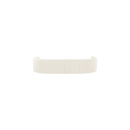 Arc Cream Velvet Modular Sofa