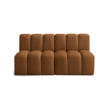 Arc Saddle Velvet Modular Sofa