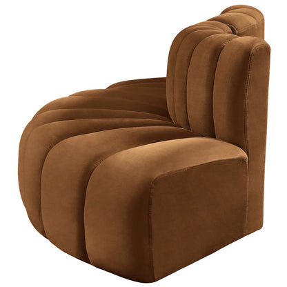 Arc Saddle Velvet Modular Sofa