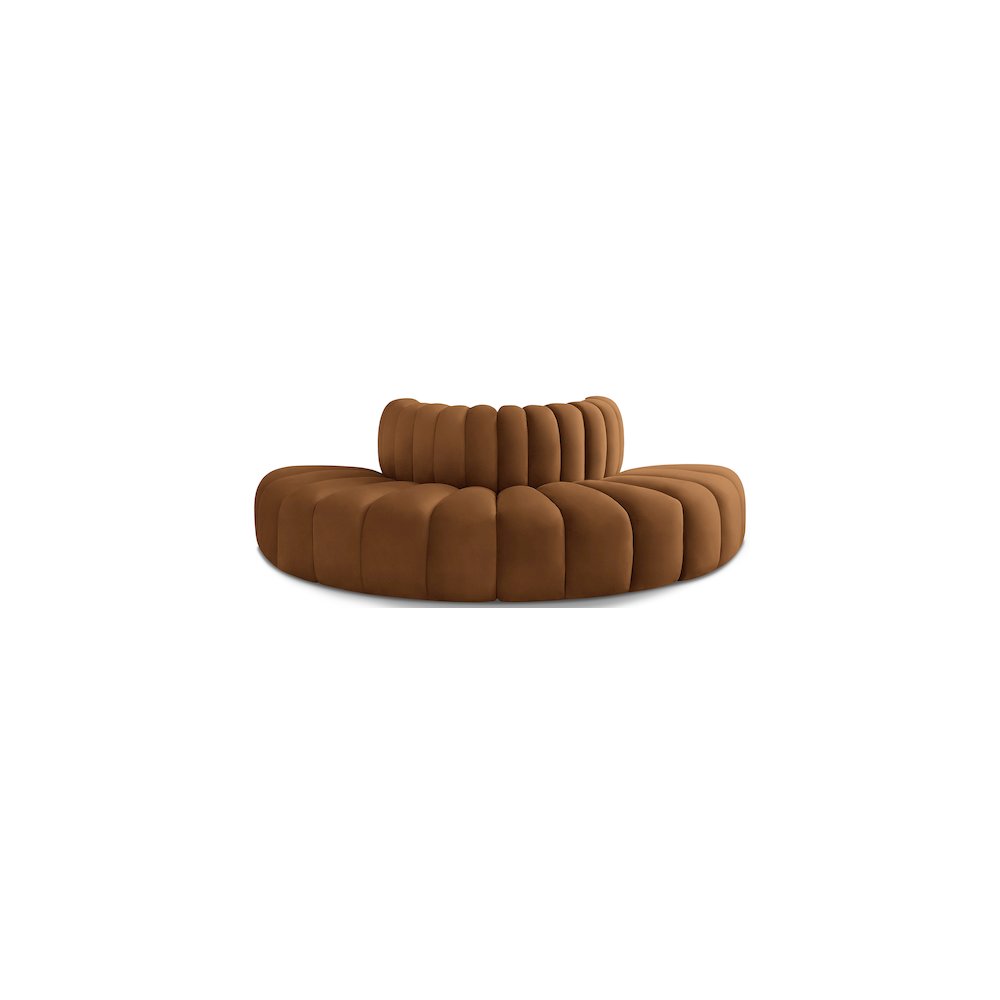 Arc Saddle Velvet Modular Sofa
