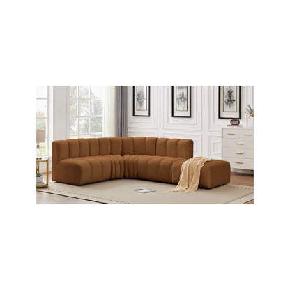 Arc Saddle Velvet Modular Sofa