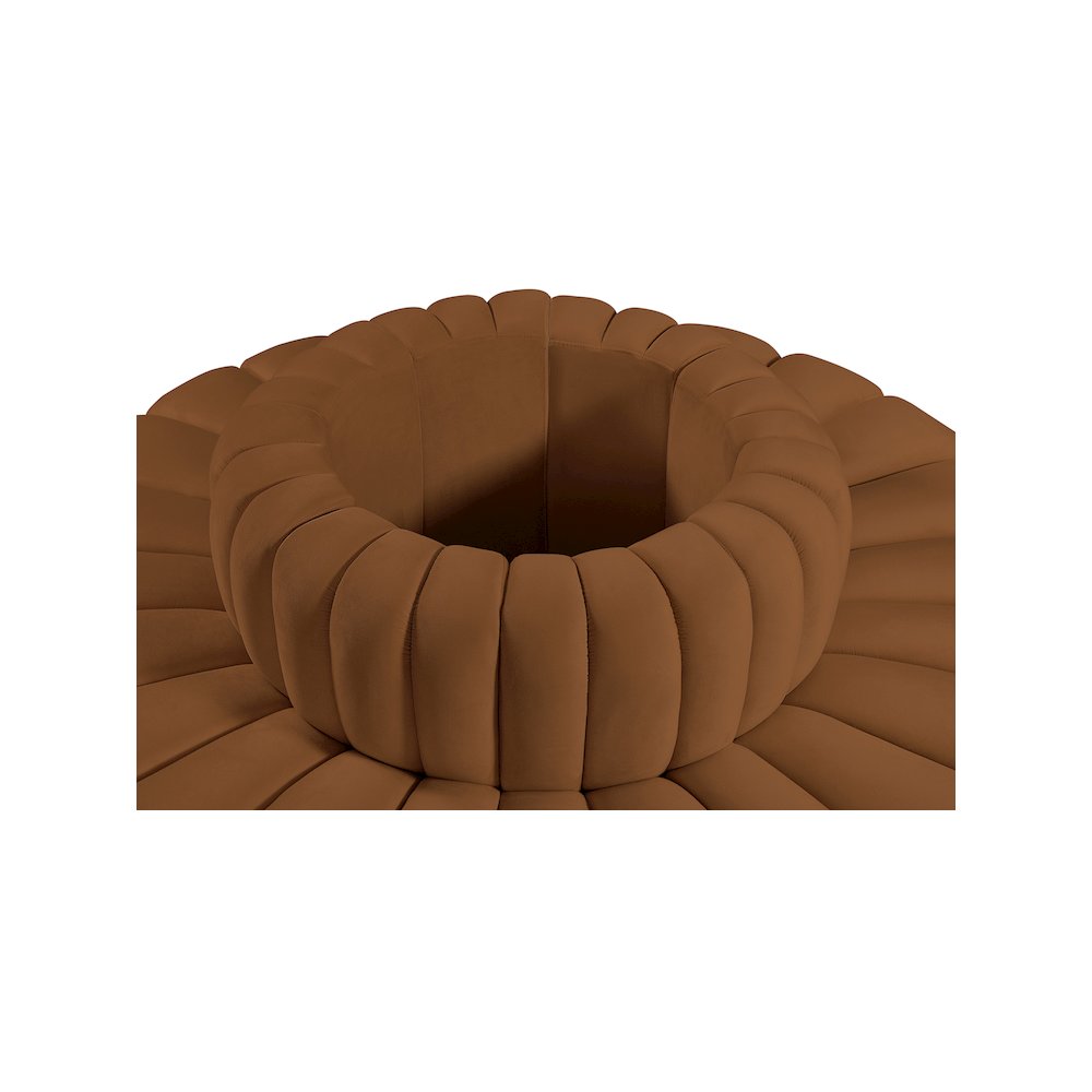 Arc Saddle Velvet Modular Sofa