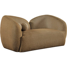Elowen 68" Brown Fabric Upholstered Loveseat