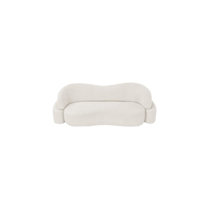 Principessa Cream Boucle Fabric Sofa