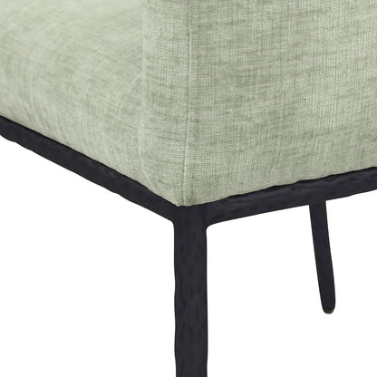 Reeves Mint Chenille Fabric Dining Chair, Set of 2