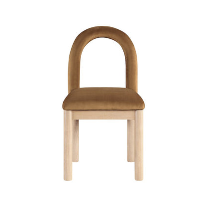 Conrad Saddle Velvet Dining Chair
