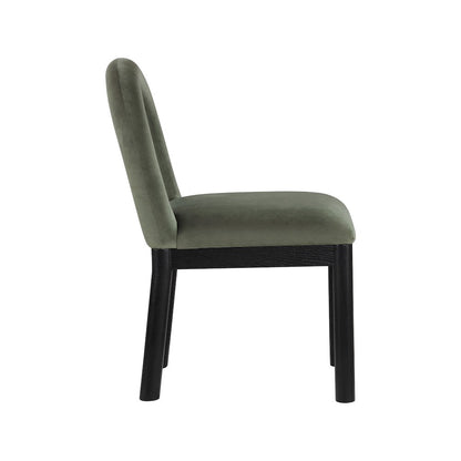 Conrad Green Velvet Dining Chair