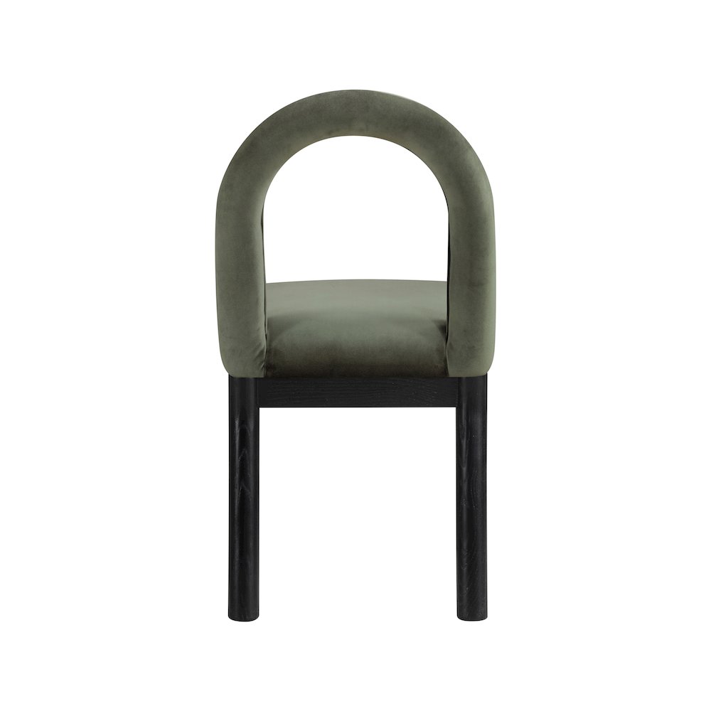 Conrad Green Velvet Dining Chair