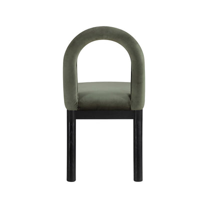 Conrad Green Velvet Dining Chair