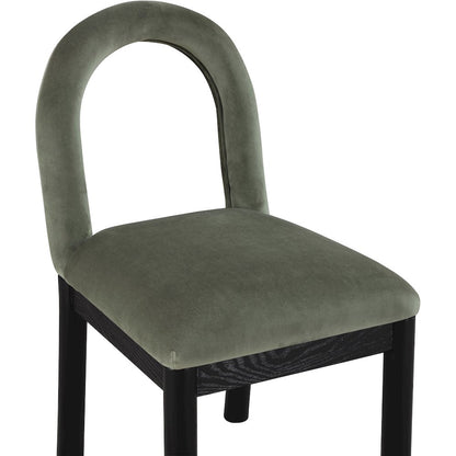 Conrad Green Velvet Dining Chair