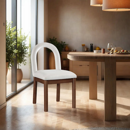 Conrad Cream Velvet Dining Chair
