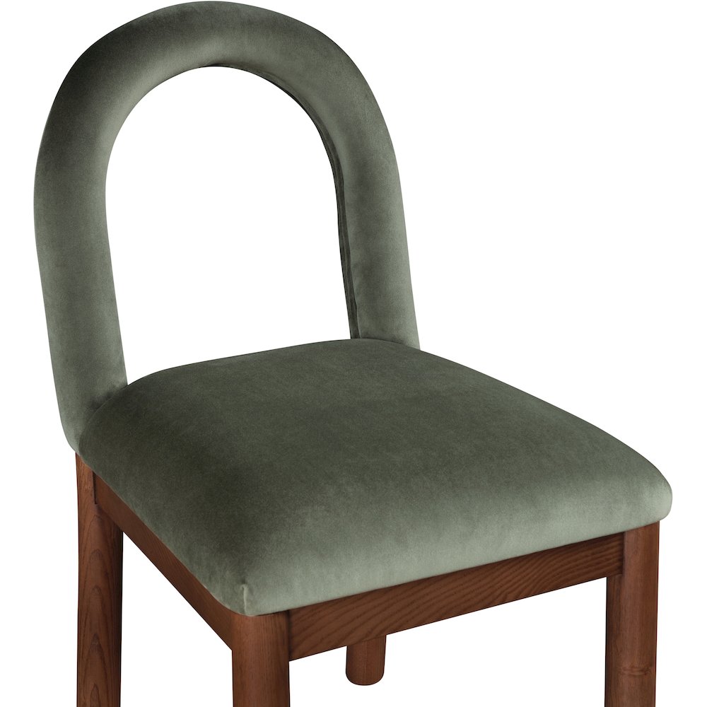 Conrad Green Velvet Dining Chair
