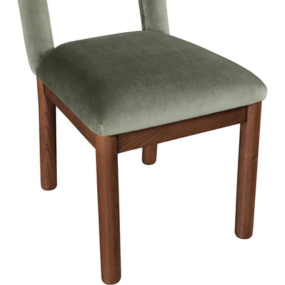 Conrad Green Velvet Dining Chair