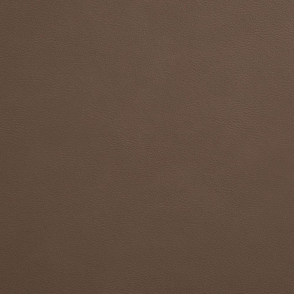 Riccio Brown Vegan Leather Upholstered Dining Arm Chair, Set of 2