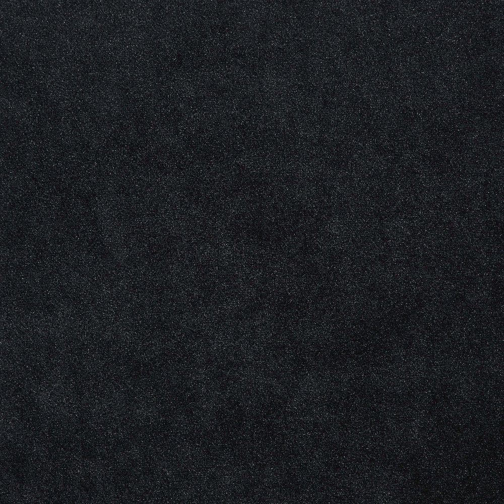 Bocceli Black Velvet Upholstered Counter Stool