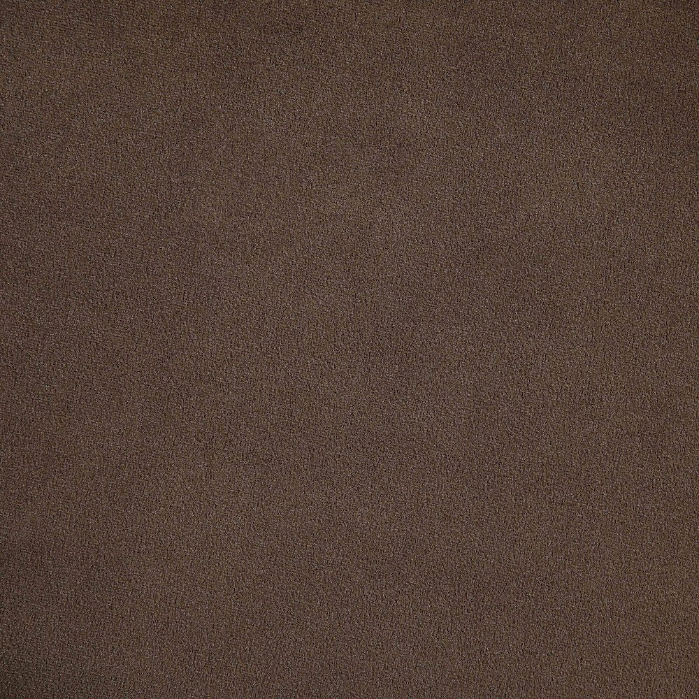 Bocceli Brown Velvet Upholstered Counter Stool