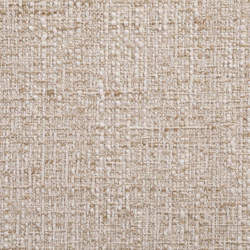 Timbra Beige Linen Textured Fabric Upholstered Dining Chair, Set of 2