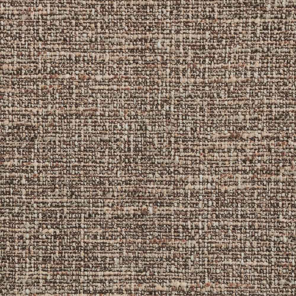 Timbra Brown Linen Textured Fabric Upholstered Dining Chair, Set of 2