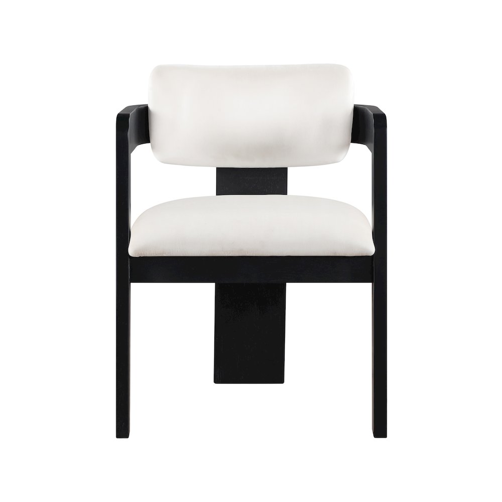 Sacha Cream Velvet Dining Chair, Set of 2