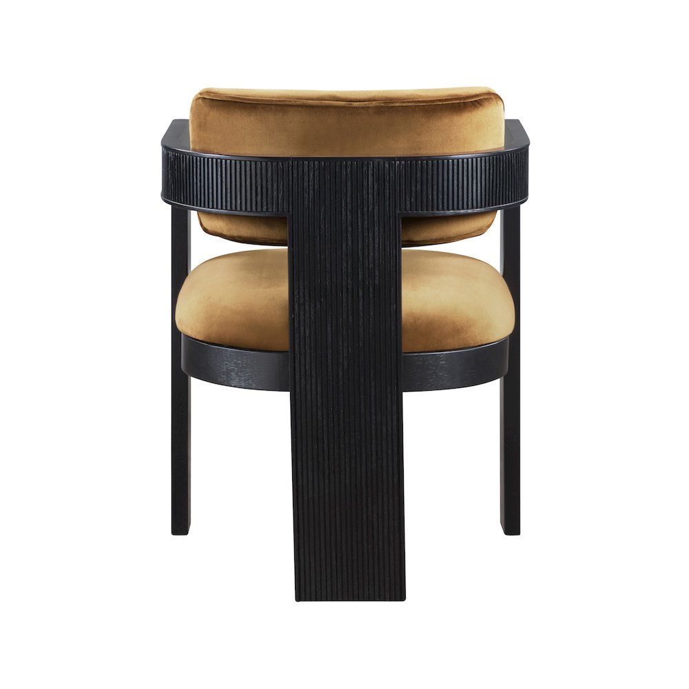 Sacha Saddle Velvet Dining Chair, Set of 2