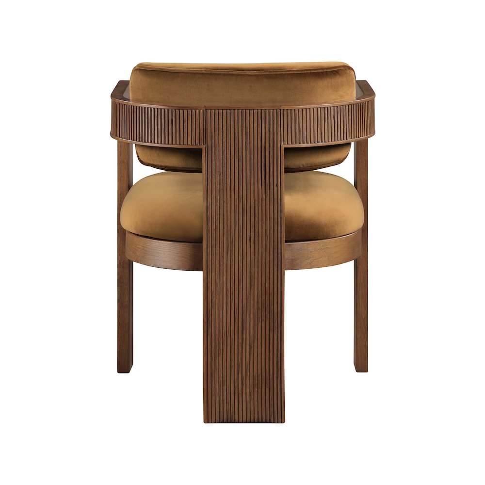 Sacha Saddle Velvet Dining Chair, Set of 2